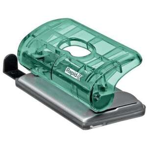 Rapid FC5 two-hole punch, green, 10 sheets capacity - Office Supplie & Stationery