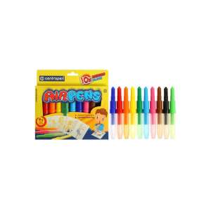 Centropen AIRPENS 10 Rainbow Colours 1500 fújós filctoll készlet, 10 szín, gyerekeknek, rajzoláshoz, festéshez, kreatív, szórakoztató, színes - Filctoll