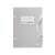 Bluering® A4 ribbon-bound document cover, 750g, grey cardboard, white ribbons