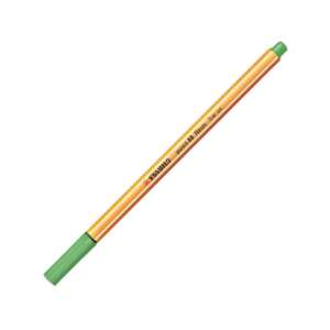 STABILO Point 88 Fineliner Pen, Light Green, 0.4mm - Pen & Pencil