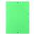 DONAU Premium A4 green elastic folder
