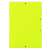 DONAU Standard A4 lemon yellow elastic folder