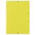 DONAU Rubber folder, cardboard, A4, DONAU "Standard", lemon yellow 100917079