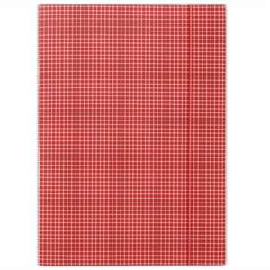 DONAU red A4 gridded elastic folder - Elastic folder