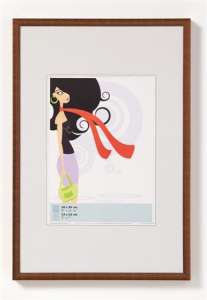 Picture frame, plastic, 10x15 cm, "New Lifestyle", bronze