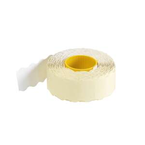 Bluering® fehér árazószalag, 22mm x 12m, perforált, 10 tekercs/csomag - Fortuna