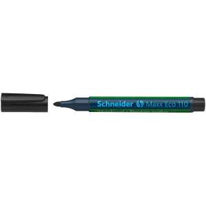 Schneider Maxx Eco 110 fekete tábla- és flipchart marker, kúpos hegy, 1-3 mm vonalvastagság, utántölthető - Tábla- & Flipchart marker