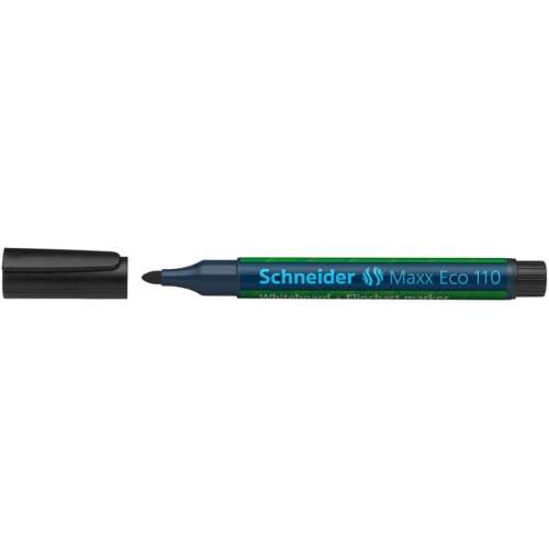 Tábla- és flipchart marker utántölthető 1-3mm, kúpos Schneider Maxx Eco 110 fekete 65272675