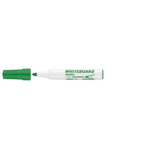 Green whiteboard marker, 1-3mm, PLAN