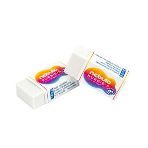 Nebulo Rubbie-S eraser, white, PVC free, non-toxic, for pencil - Eraser