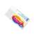 Nebulo Rubbie-S eraser, white, PVC free, non-toxic, for pencil