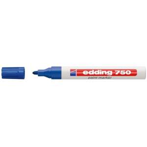 Edding 750 paint marker, blue, 2-4mm line width - Lacquer marker