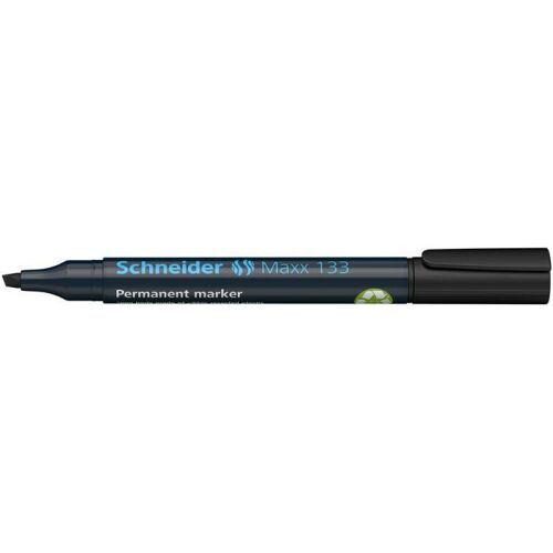 Schneider Maxx 133 Alcohol-based Marker 1-4mm, Chisel Tip, Black