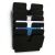 Držiak na brožúry DURABLE, nástenný, horizontálny, A4, DURABLE &rdquo;FLEXIPLUS 6&rdquo;, čierny 31565505