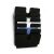 DURABLE Držač prospekta, zidni, ležeći, A4, DURABLE "FLEXIPLUS 6", crni
 31565505