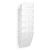 DURABLE Brochure holder, wall-mounted, upright, A4, DURABLE "FLEXIPLUS 6", translucent 31565507