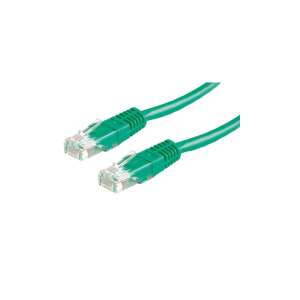 Kabel UTP CAT5e, 1m, Roline grün 65170752 UTP-Kabel