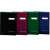 DONAU Signature A4 sign-up book in black, red, green and blue