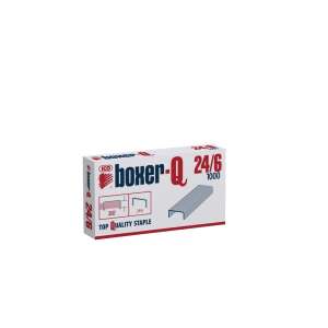 Boxer-Q 24/6 staples, 1000 pieces, top quality staples - ICO