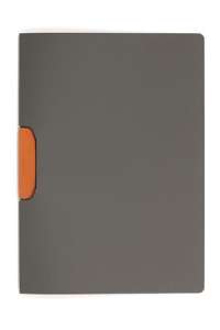 DURABLE Gyorsfűző, klipes, A4, DURABLE "DURASWING® COLOR 30", narancssárga