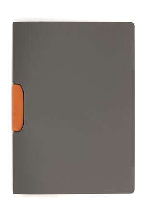 DURABLE A4 папка с клипс, сива с оранжев клипс, DURASWING® COLOR 30