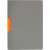 DURABLE A4 папка с клипс, сива с оранжев клипс, DURASWING® COLOR 30