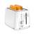 Tefal Loft 2S TT761138 white toaster, 2 slice, with extra wide slots, 7 browning levels, defrost, reheat and stop functions