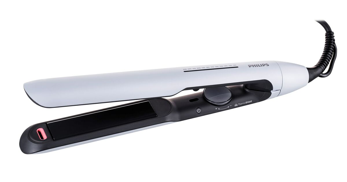 Philips BHS520/00 5000 Series Hair Straightener, Blue