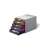 DURABLE Ablageschrank, Kunststoff, 5 Schubladen, DURABLE "VARICOLOR® 5", grau 123215364