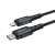 Acefast Cable MFI USB Type C - Lightning 1.8m, 30W, 3A Black (C4-01 C Black) 93901425