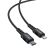 Acefast kábel MFI USB Type C - Lightning 1,8m, 30W, 3A fekete (C4-01 C Black) 93901425