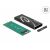 Delock Külső ház SuperSpeed USB B-kulcs M.2 SATA SSD-hez (42007) 163442877