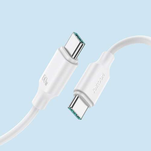 Joyroom USB-C to USB-C cable, white, 1 meter