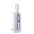 Joyroom Colorful Series JR-L012 10000mAh power bank with built-in Lightning and USB-C cables, white