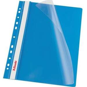 Esselte Vivida A4 blue polypropylene report cover with clear front pocket - Office Supply
