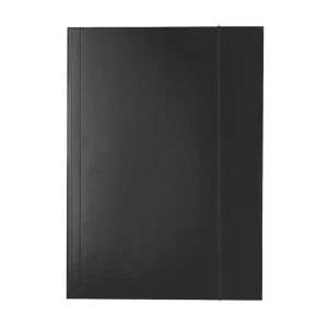 ESSELTE Economy black A4 elastic folder, 15mm spine - Esselte