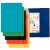 Assortment of Esselte Economy A4 folders with elastic closure in different colors