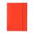 Red Esselte Economy A4 folder with elastic closure