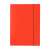 Red Esselte Economy A4 folder with elastic closure