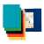 Assortment of Esselte Economy A4 folders with elastic closure in different colors