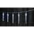 LED icicle lights, 10 icicles, 1.35m long, cool white, indoor use, timer, Emos