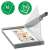Leitz Precision Office Pro A3 paper trimmer, grey, 25 sheets capacity, A3 size