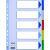 ESSELTE Register, plast, A4, 5 dielov, ESSELTE 31565875