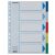 ESSELTE Register, plast, A4, 5 dielov, ESSELTE 31565875