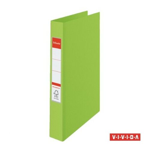 ESSELTE Vivida zöld A4 gyűrűs könyv címkével