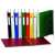 ESSELTE A4 ring binders, assorted colors, 42mm spine, 2 rings