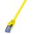 LogiLink CAT6A S/FTP Patch Cable PrimeLine AWG26 PIMF LSZH yellow 1.50m (CQ3047S) 58683786