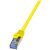 LogiLink CAT6A S/FTP Patch kábel PrimeLine AWG26 PIMF LSZH žltý 1,50 m (CQ3047S) 58683786