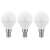 EMOS Classic LED Bulb Mini Globe E14 6W 470lm Natural White 3pcs (ZQ1221.3) 59013523