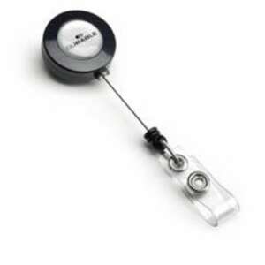 Durable einziehbare Ausweishalter, schwarz - Durable